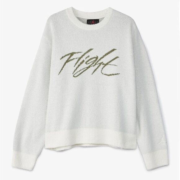 Jordan Other - Jordan Flight Heritage Crop Knit Crewneck Sweater